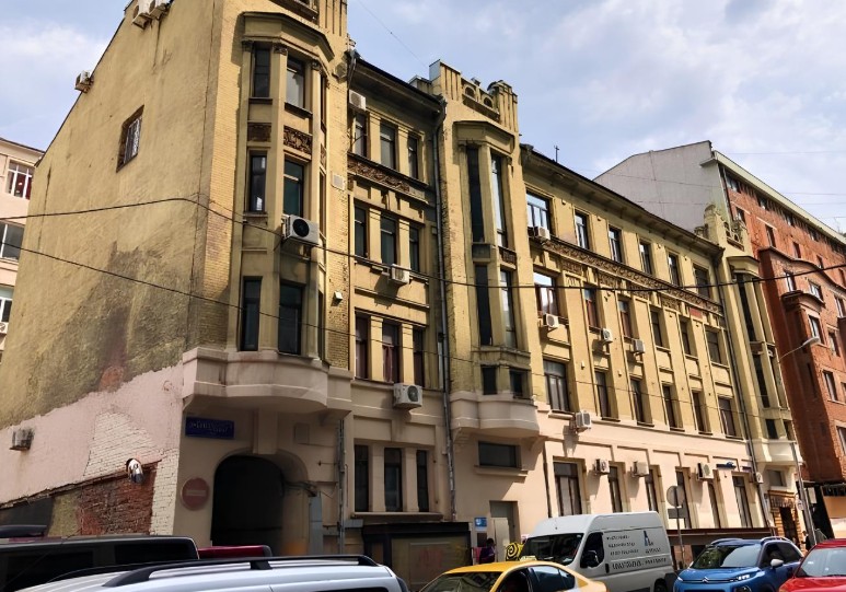 фасад дома, здание по адресу г Москва, ул 1-я Брестская, д 62 